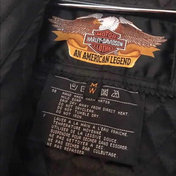 Harley Davidson Leather Womens Jacket - Picture 7 of 11